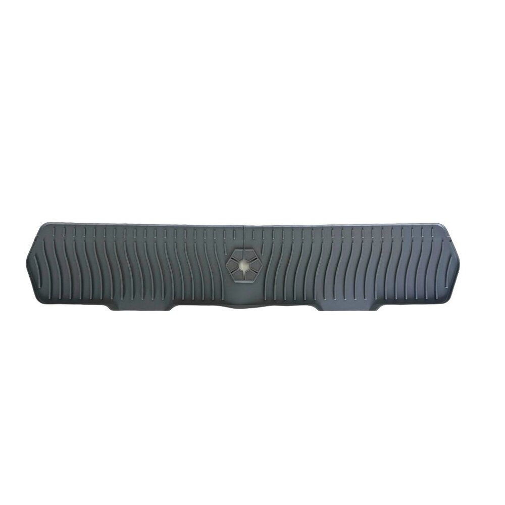 Kitchen Faucet Silicon Mat 29.5" Self-Draining Gray New